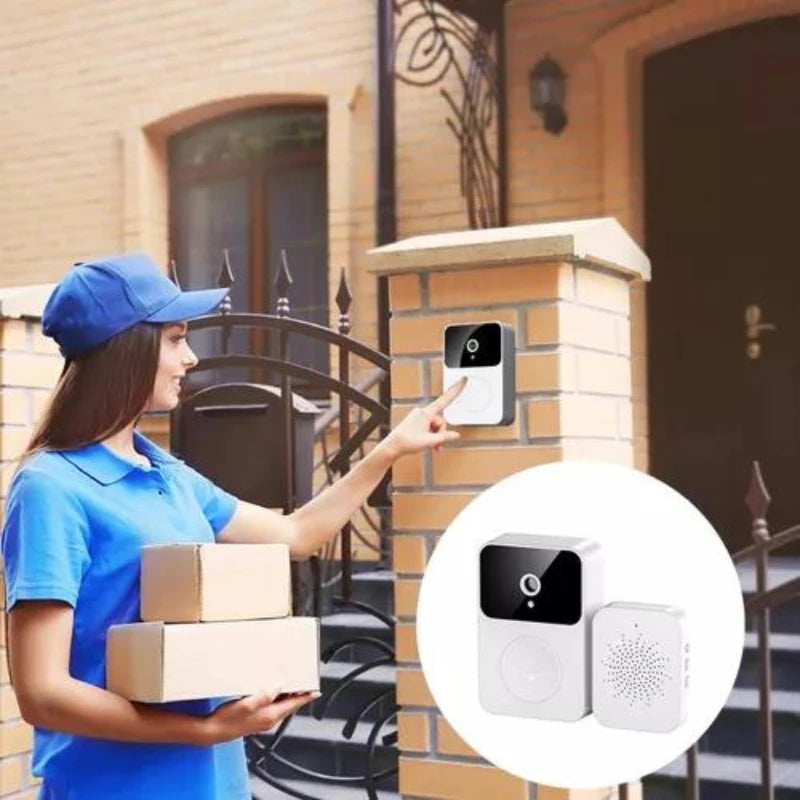 Campainha Inteligente com Câmera Wi-Fi – Segurança e Conectividade na Sua Porta!