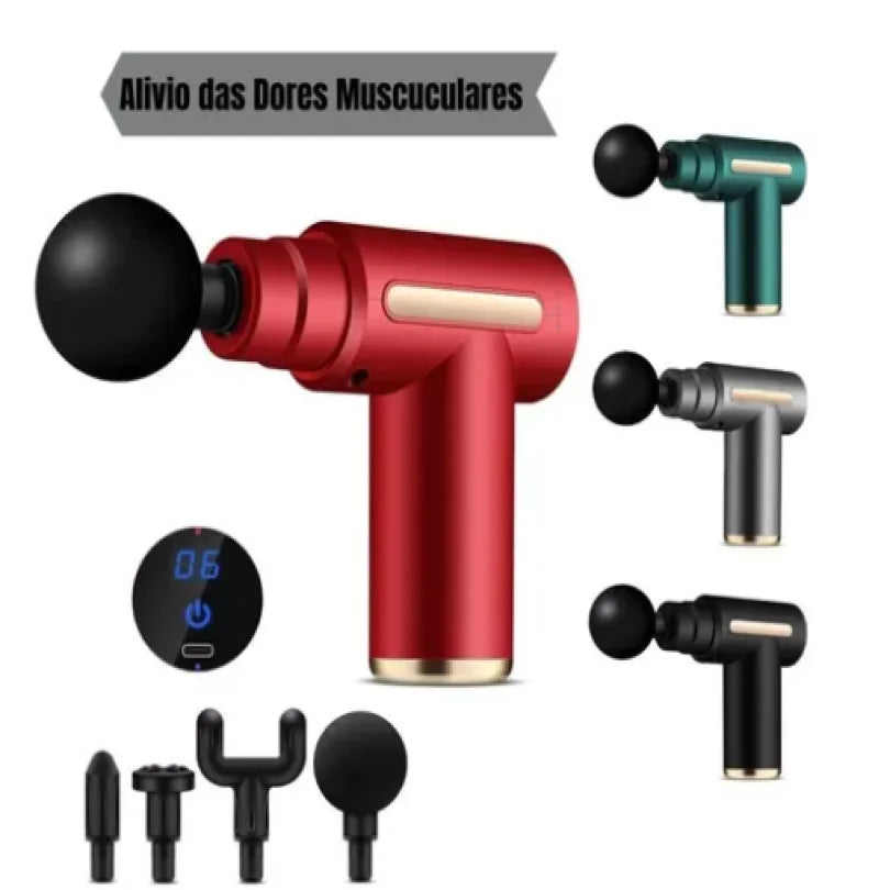 Massageador Elétrico Profissional –Alívio e Relaxamento Muscular