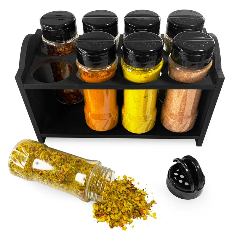 Porta Temperos MDF Amilplast – Organização e Sofisticação para Sua Cozinha! 🍽️✨