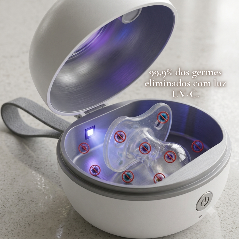 Protec™-Esterilizador portátil para chupetas com luz UV-C