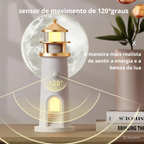 🌙 Farol Projetor de Lua Realista 🌙