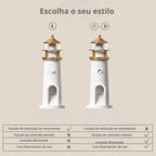 🌙 Farol Projetor de Lua Realista 🌙