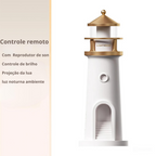 🌙 Farol Projetor de Lua Realista 🌙
