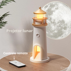 🌙 Farol Projetor de Lua Realista 🌙