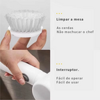 Escova Elétrica de Limpeza 5 em 1 – Mais Praticidade para o Seu Dia a Dia!