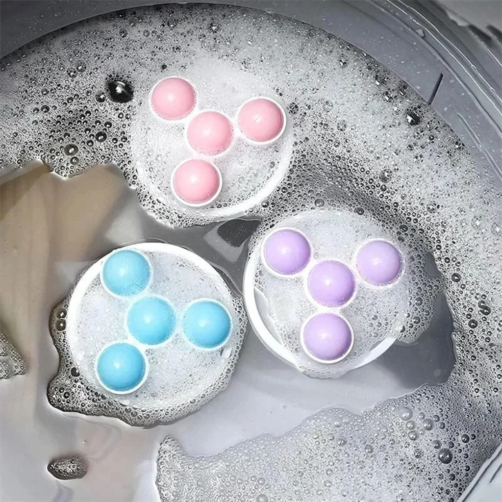FiltroWash™ – Captura fiapos, pelos e cabelos durante a lavagem