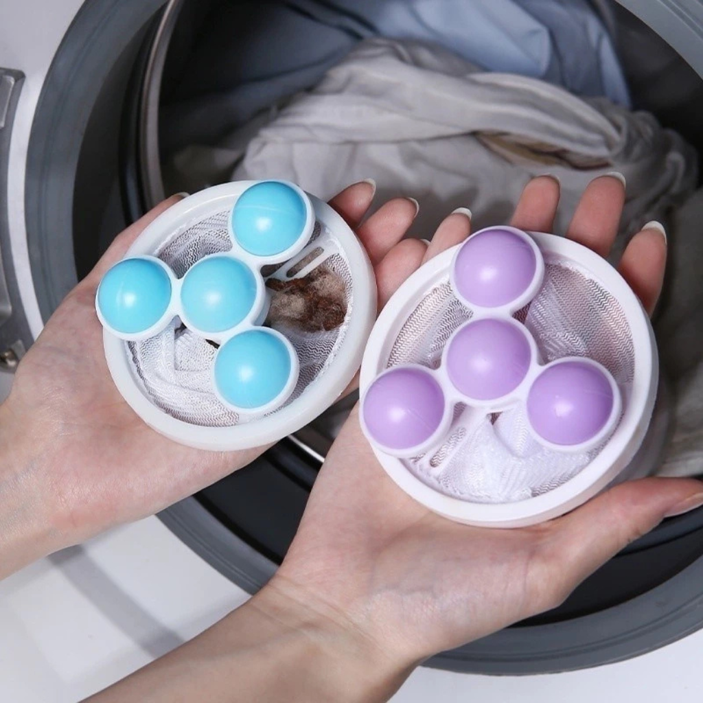 FiltroWash™ – Captura fiapos, pelos e cabelos durante a lavagem