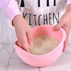 Cesto de Drenagem Multifuncional – Praticidade na Sua Cozinha!